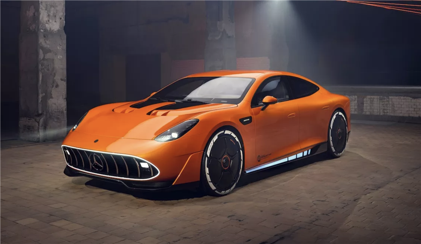 Thunder on Wheels: The Mercedes-AMG GT XX concept makes your heart race